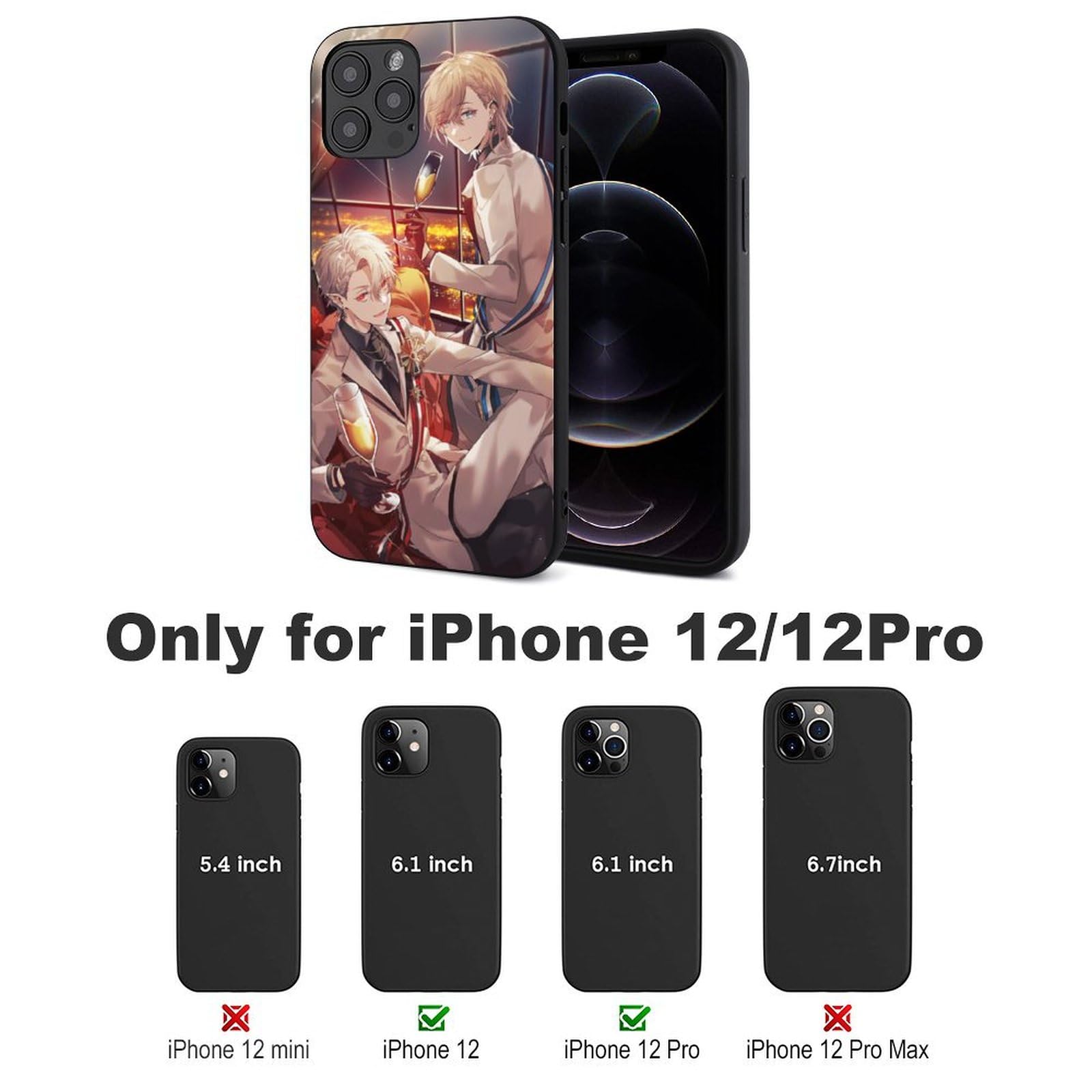 ✨大人気✨アニメスマホケースiPhone12,12pro 耐衝撃軽量 Amazon.co.jp: 魔女の旅々 iPhoneケース スマホケース アニメ